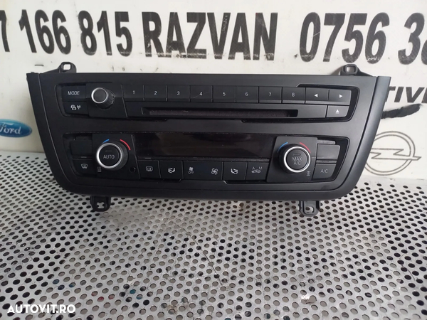 Panou Modul Comanda Clima Climatronic Interfata Radio Cd Bmw F30 F31 Seria 3 Dezmembrez - Dezmembrari Arad - 5