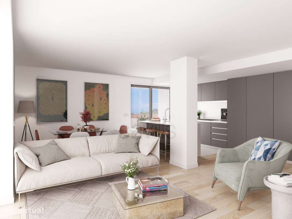 Apartamento T2 duplex com varandas /terraço em Ramalde - Porto - Grande imagem: 2/7