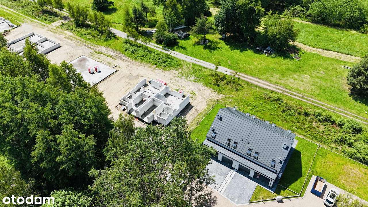 Dom bliźniak 124mkw z pompą ciepła i klimatyzacją, Kłaj-3