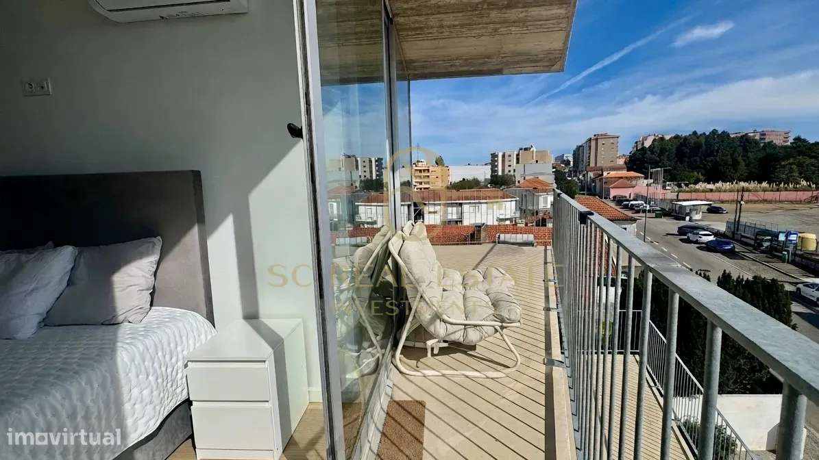 T1 Último Piso com terraço, lugar de garagem duplo, Vilar Paraiso-1