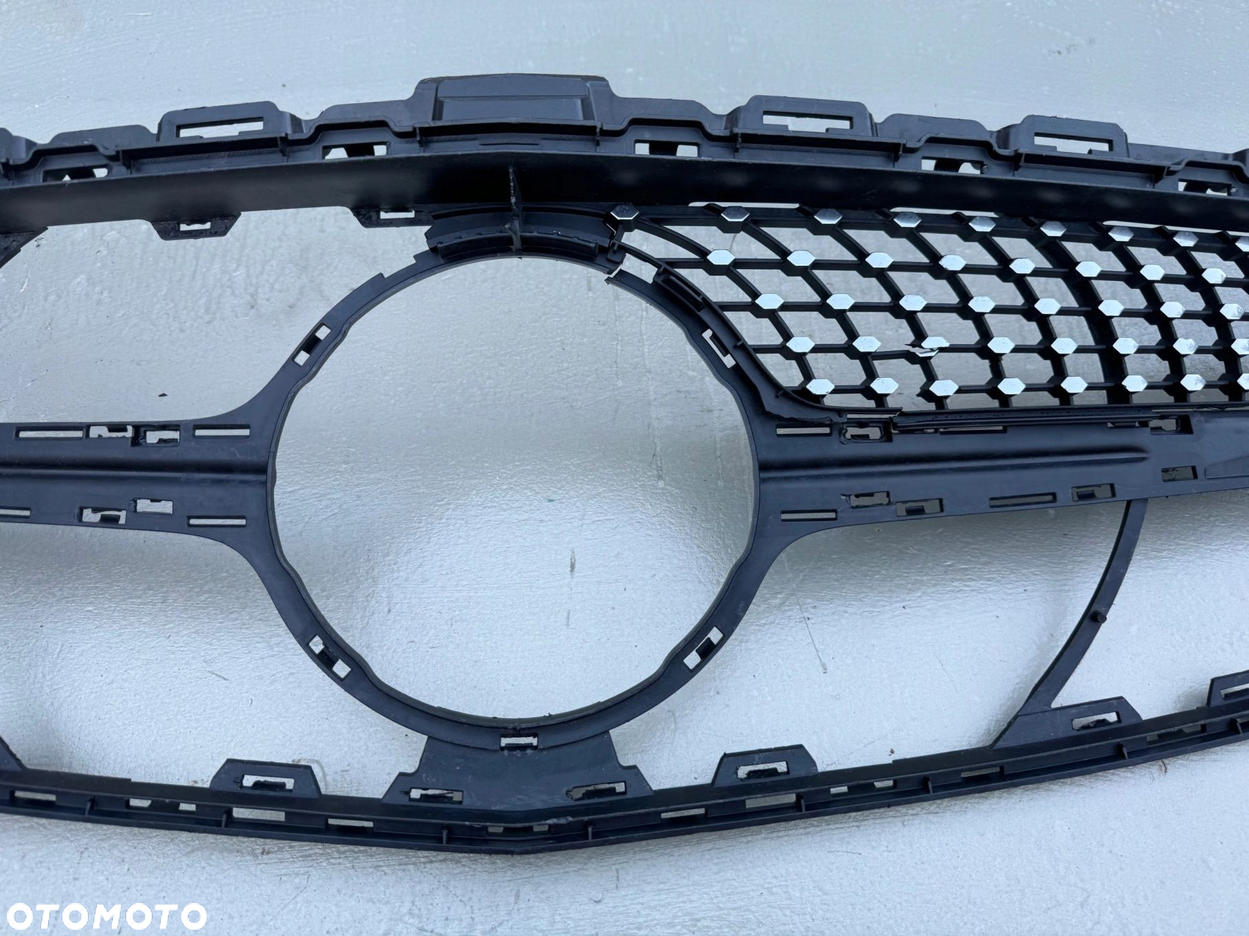 MERCEDES C-KLASA A205 W205 LIFT GRILL ATRAPA ZDERZAKA PRZÓD PRZEDNIA - 4