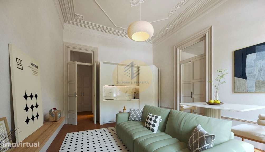 Apartamento T1 Novo com Jardim Privativo de 84m² na Baixa do Porto-6