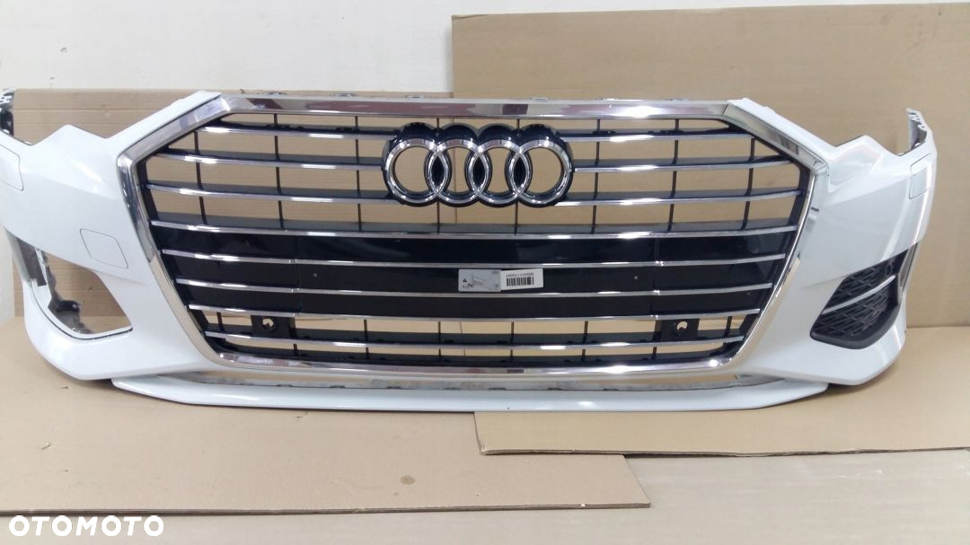 AUDI A6 C8 zderzak grill przód 4K0807437A - 2