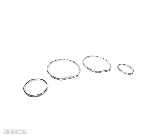 AROS QUADRANTE CROMADOS PARA BMW SERIE3 E36 - 1