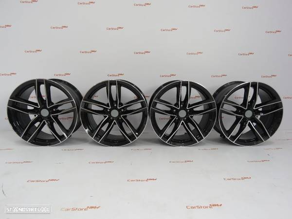 Jantes Look Audi RS6 18 x 8 et45 5x112 Pretas - 1