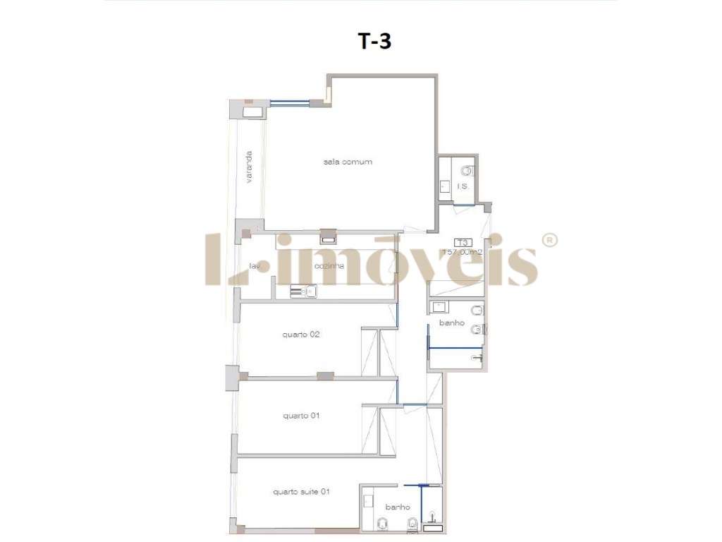 APARTAMENTO T3, NOVO, JUNTO Á BOAVISTA, PORTO-10