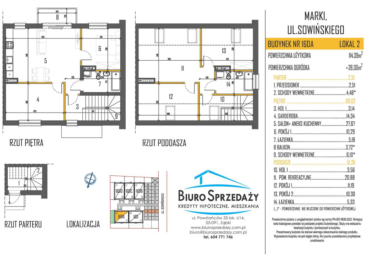 DWA POZIOMY Z MOŻLIWOŚCIĄ PODZIAŁU+OGRÓDEK+2MP-BLISKO SZKOŁY - Pełny obrazek: 2/11