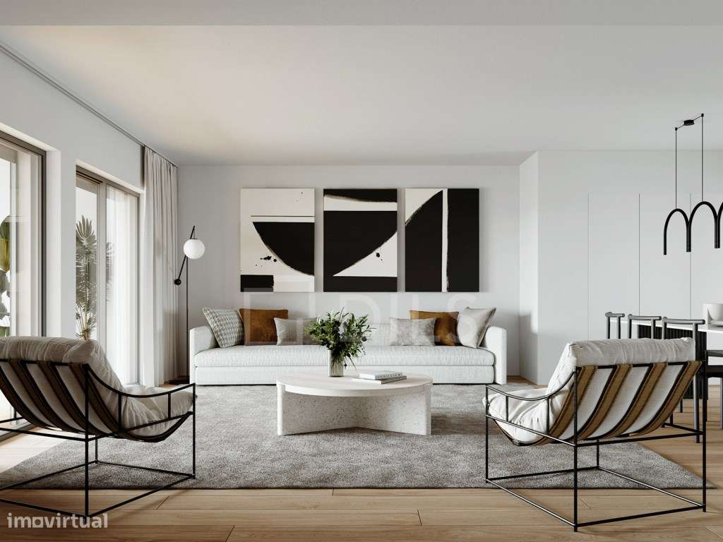 Apartamento T2 com varanda em novo empreendimento em Loures - Grande imagem: 4/47