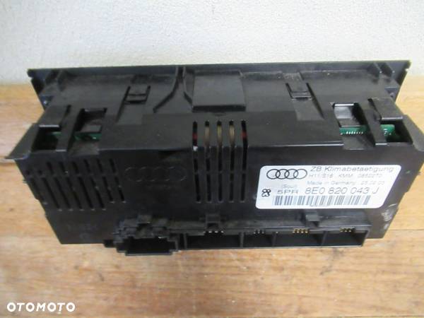 PANEL KLIMATYZACJI CLIMATRONIC AUDI A4 B6 2000-2006 - 7