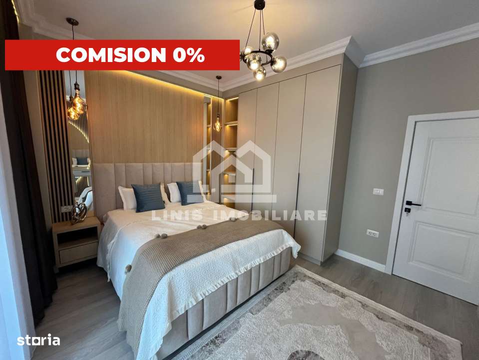 COMISION 0% Apartament 3 camere LUX, mobilat si utilat, 74 mp-0