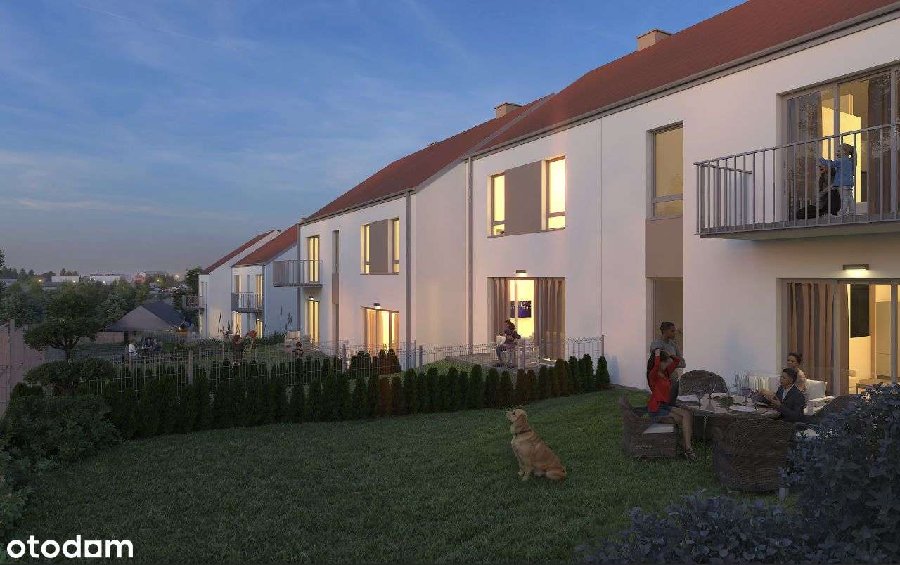 DOM W ZABUDOWIE SZEREGOWEJ 112 M2 + OGRÓDEK + STRYCH - Pełny obrazek: 4/7