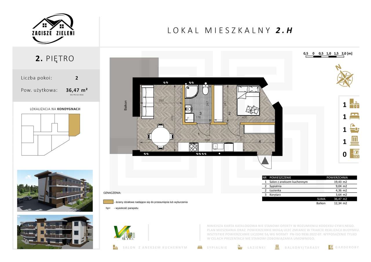 Żagań, ul. Żarska | 2026 | idealne na wynajem - Pełny obrazek: 5/5
