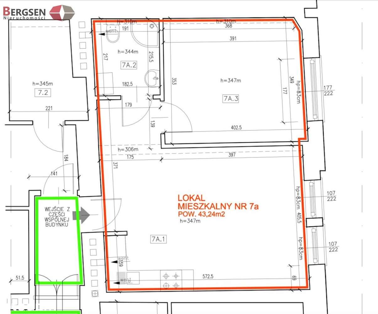Frontowe, wyremontowana kamienica 700m od Rynku!-9