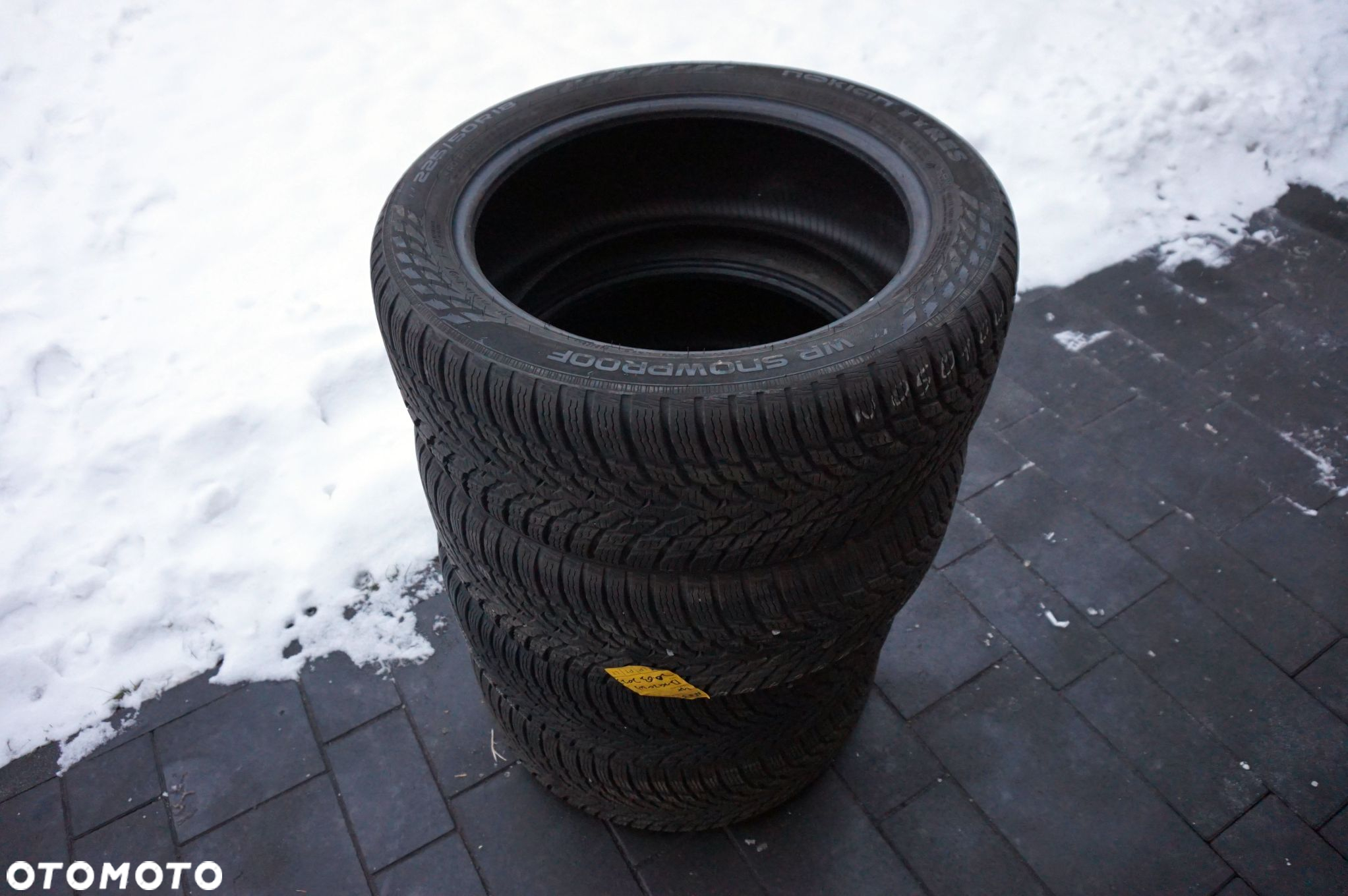 225/50R18 99H 2019 NOKIAN WR SNOWPROF KOMPLET OPON ZIMOWYCH (4 SZT) 7MM 225/50/18 - 16