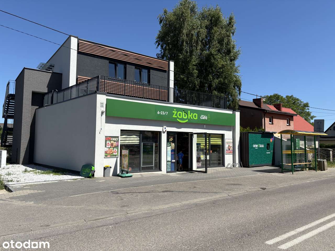 Lokal z najemcą "Żabka" oraz paczkomat allegro-0