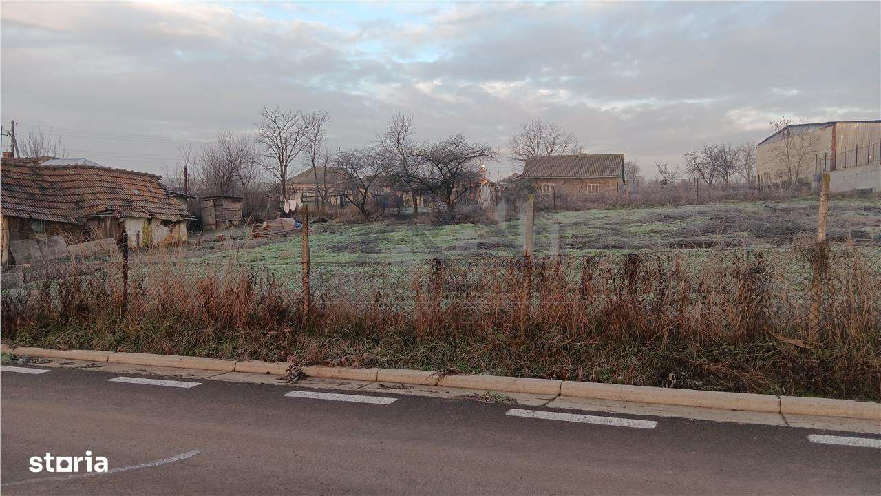 Movileni 20km de rond Agronomie Copou Teren 1000mp la asfalt cu utilta - Imagine principală: 4/5