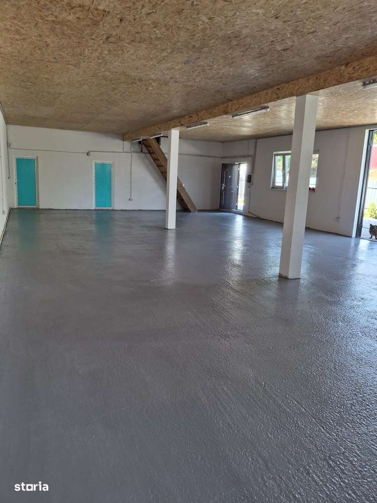 Hală 200 mp cu teren Curtesti-0
