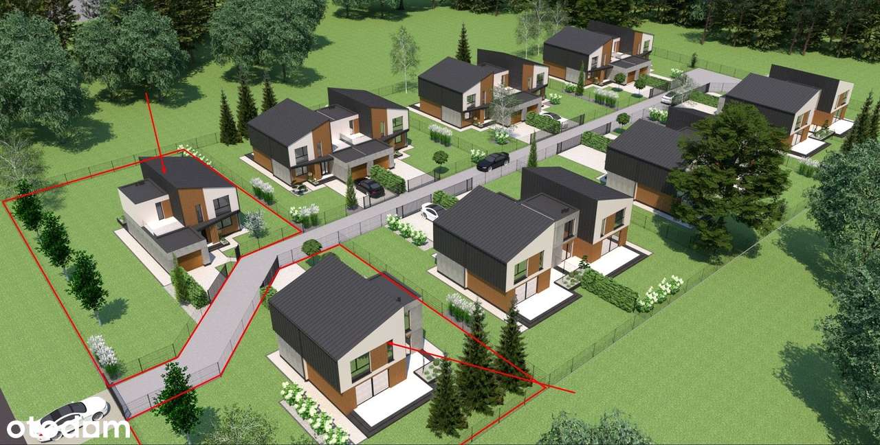 DOM Wolnostojący W Mazowszanach NA Nowym Osiedlu - Pełny obrazek: 2/6