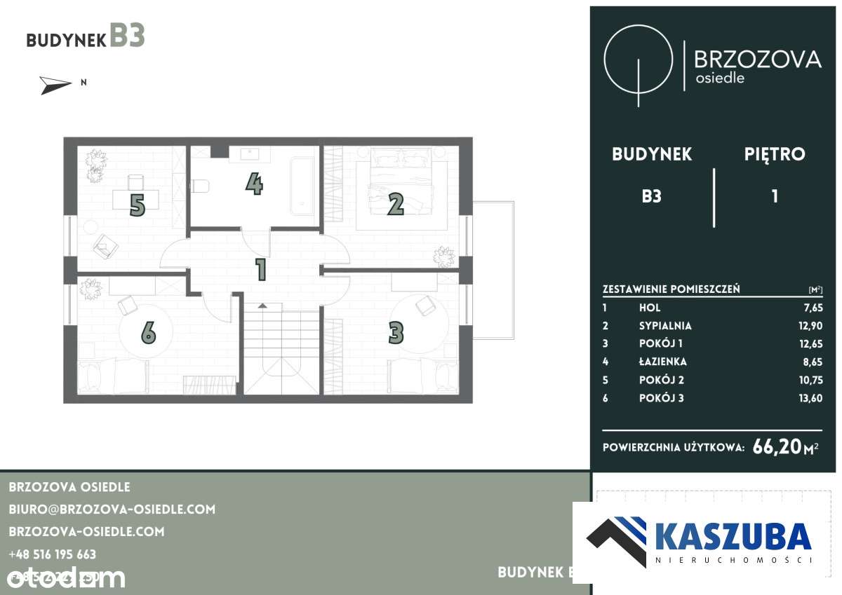 Żary Kadłubia 119,78m2 segment wewnętrzy z garażem-10