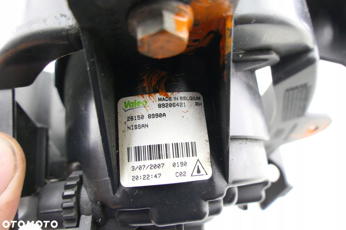 Halogen Prawy Przód NISSAN QASHQAI J10 261508990A - 5