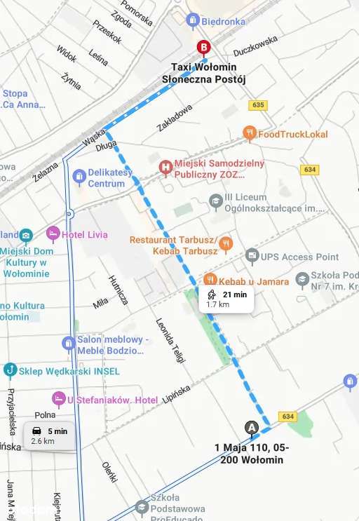 Działka 3960m2 Wołomin róg 1-go maja/ M.Reja-4