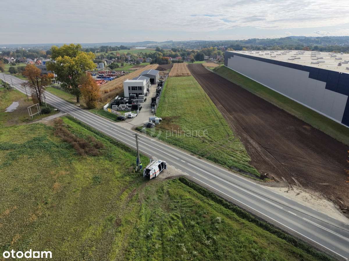 Twoja firma w Zakrzowie działka 64 ary pod usługi - Pełny obrazek: 4/7