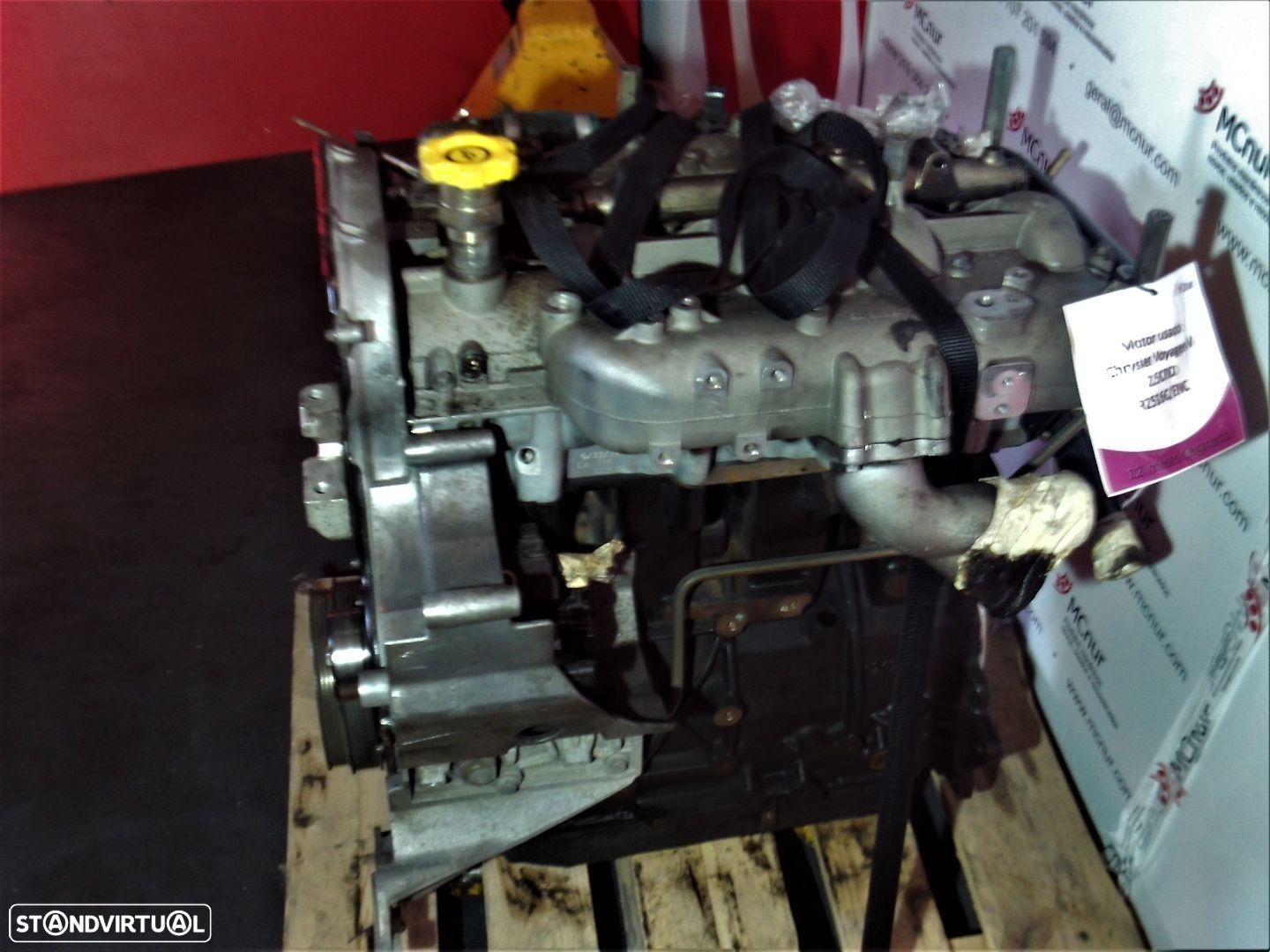 Motor completo Chrysler Voyager  Ref R2516C/ENC    ᗰᑕᑎᑌᖇ | Produtos Mecânicos ®️ - 1