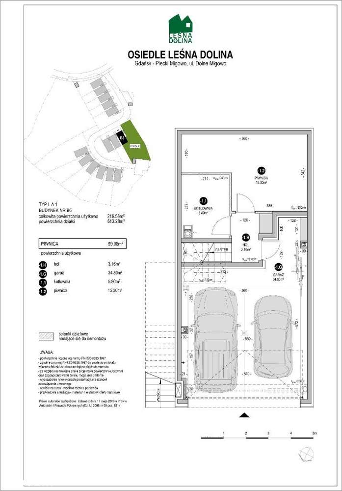 REZERWACJA Leśna Dolina Etap II - Dom nr B6 - Pełny obrazek: 2/10