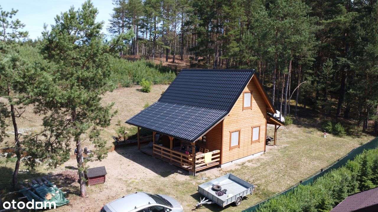 Drewniany, w pełni wyposażony dom. Piękna okolica! - Pełny obrazek: 4/20