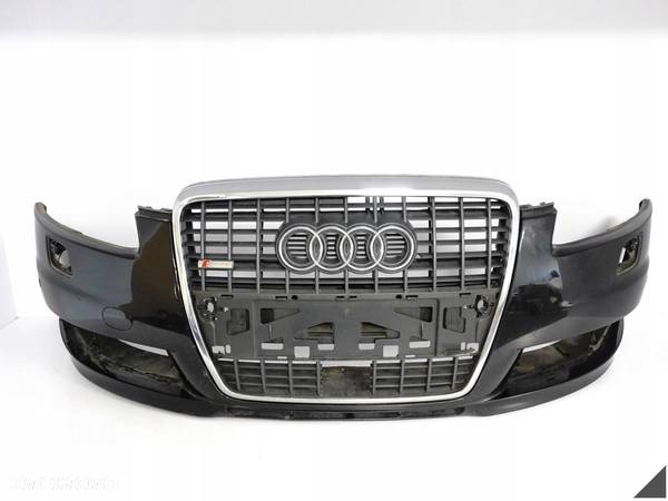 AUDI A6 4F0 C6 S-LINE 04-08 (PRZED LIFTEM) ZDERZAK +GRILL PRZÓD SPRYSK/4PDC - 1