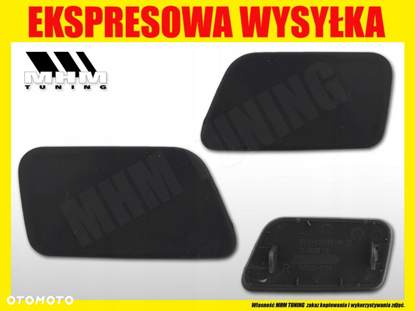 Zaślepka spryskiwacza zderzak Bmw 5 e60 Lift lci - 2