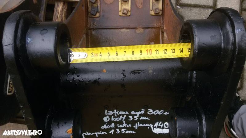 Cupa miniexcavator cu latimea de 300 mm - 3
