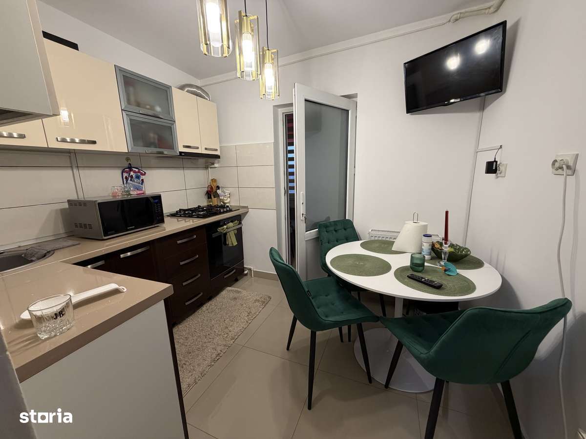 Apartament 3 camere, Mioveni, M-uri, et4, mobilat si utilat, modern-1