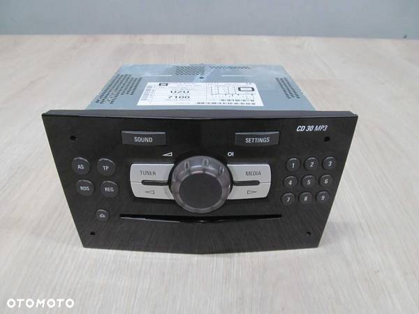 OPEL CORSA D MERIVA A RADIO CD 30 MP3 497316088 EKRAN 13373979 - 3