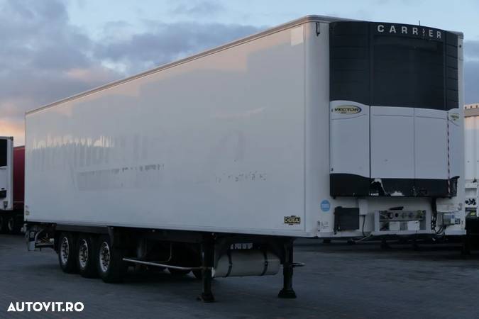 Chereau SEMI-REMORCĂ FRIGORIFĂ / CARRIER VECTOR 1800 / SAF / LIFT DHOLLANDIA - 8