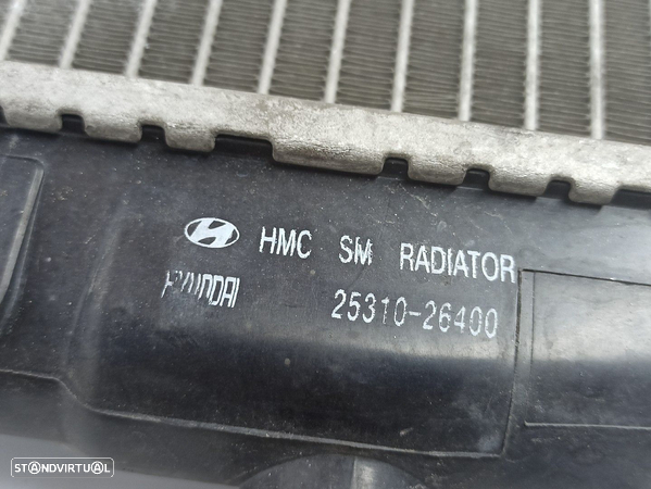 Radiador Da Água Hyundai Santa Fé I (Sm) - 3