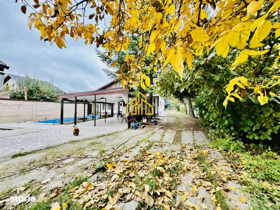 CASA DOMNESTI CENTRAL/ 6 CAMERE/ 1.500 TEREN/UTILITATI/PISICNA - Imagine principală: 3/11