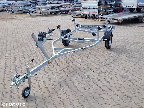 Zaslaw Dostawa przyczepa podłodziowa z rolkami DMC750 kg łódź do 5,6m - 2