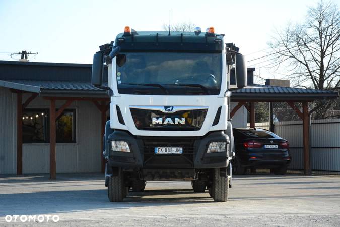 MAN TGS 35.420 / 2019r. / 8x4 / Zabudowa Meiller / Ładowność 22t / Bardzo mały przebieg - 7