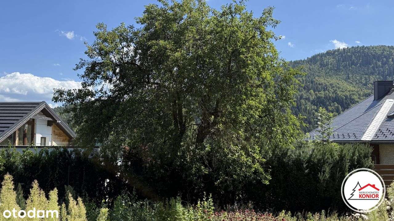 Widokowa działka z pozwoleniem na budowe budynku .-5