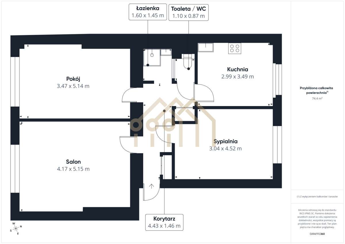 3 pokoje w Katowicach-15