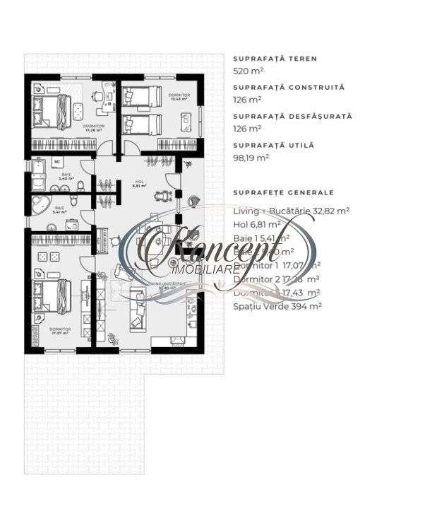 Casa individuala pe un nivel, in Popesti - Imagine principală: 3/4