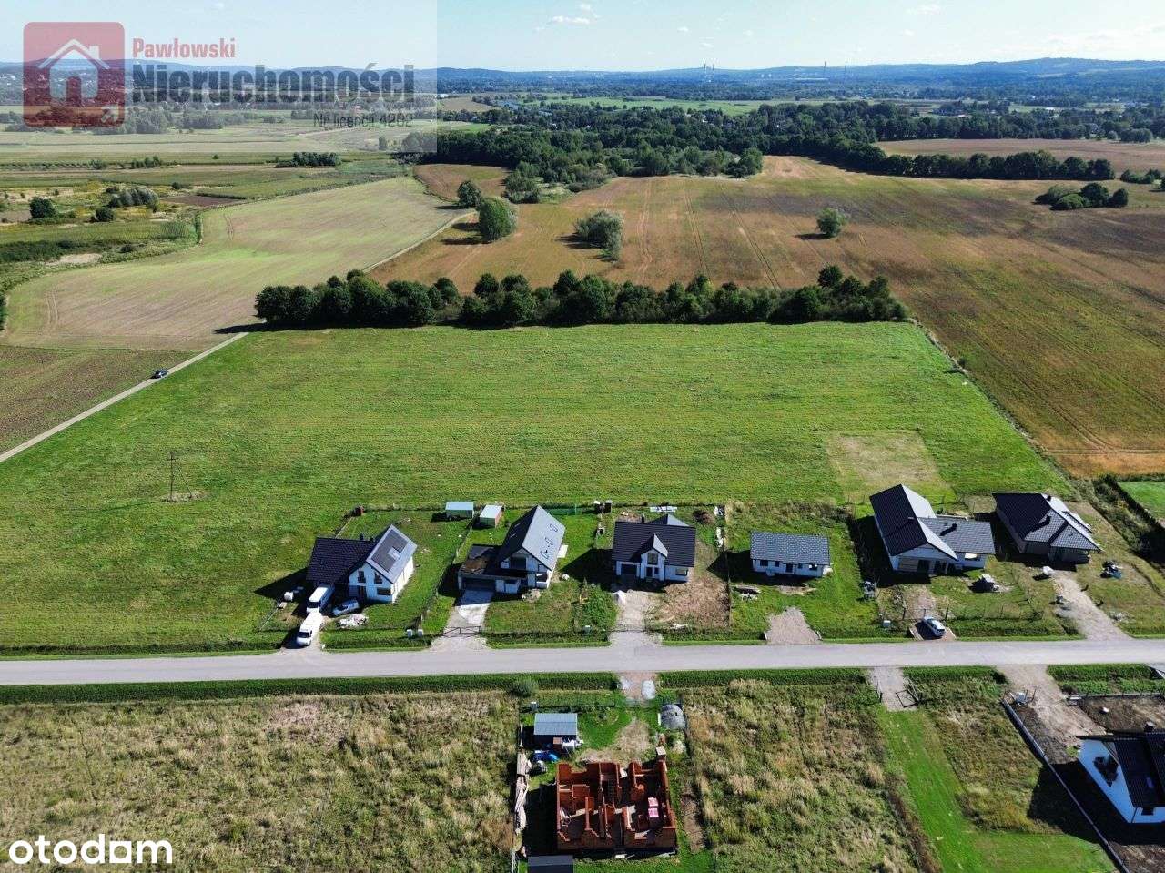 Działka, 841 m², Skawina-4