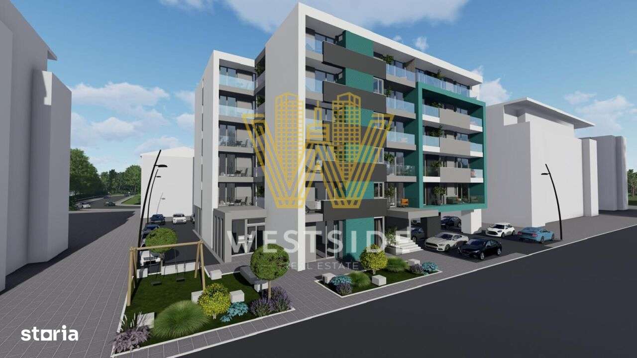 Teren cu autorizatie de bloc, de vanzare,  in Giroc - Imagine principală: 3/10