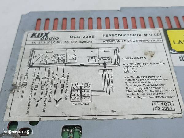 Radio Cd Opel Corsa B (S93) - 5