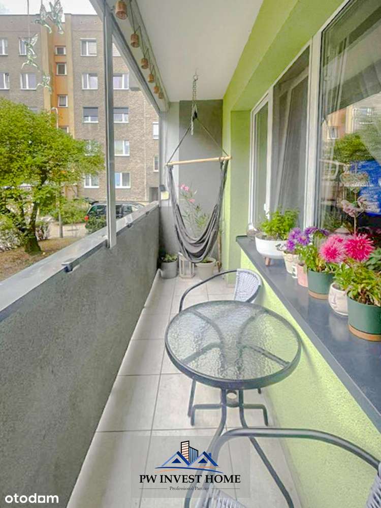 Mieszkanie 3 pokojowe, parter, loggia, Piasty-14