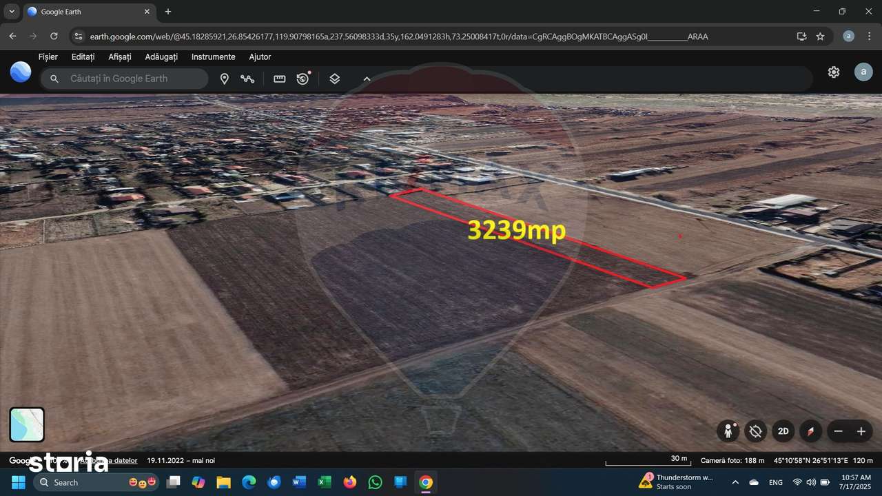 Teren Focsanei / DN sat Focsanei Vadu Pasii - Imagine principală: 4/8