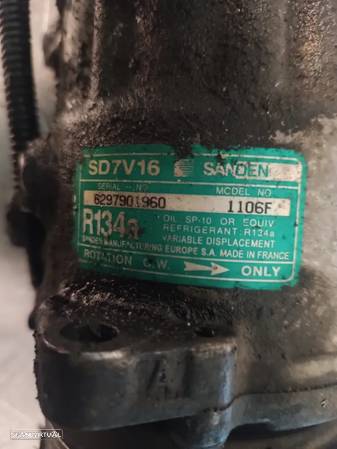 COMPRESSOR AC PEUGEOT 306 406 / CITROEN XSARA  1.9TD SANDEN 1106F - 3