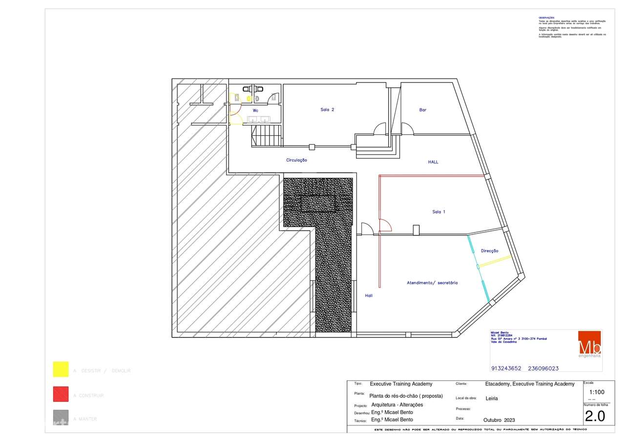 Prédio Comercial com Grandes Áreas – Rua de S. Tiago nº 1, Leiria-5