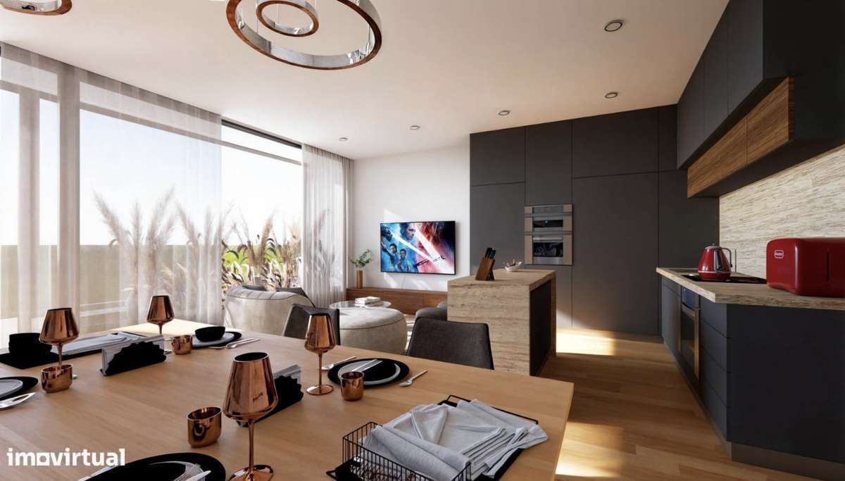 Apartamento T2+1 novo - Pronto final de fevereiro, no centro da cidade-3